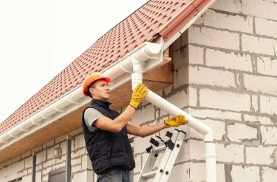Pose et remplacement de gouttières à Foisches
